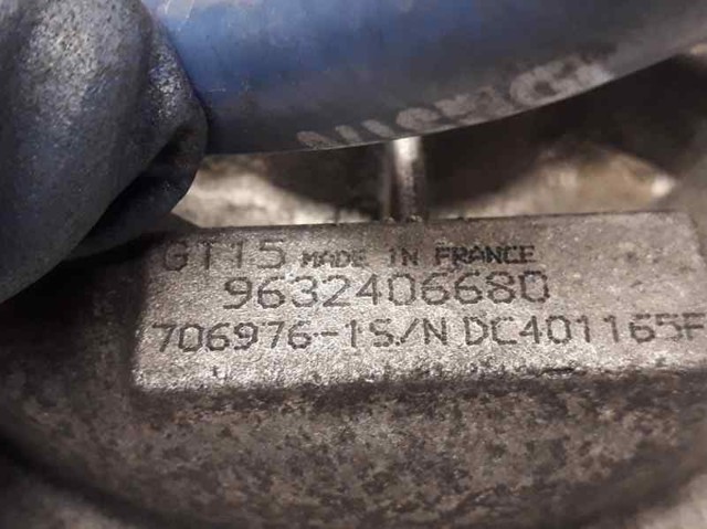 PEUGEOT 9632406680 Turbocompresor  comprar en Albacete