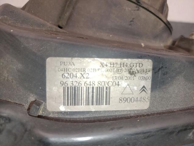 9632664880 Faro izquierdo  en stock Castellón