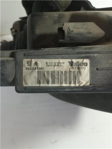 PEUGEOT 9632689380 Faro izquierdo  en stock Terrassa