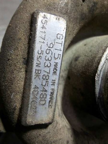 9633785480 PEUGEOT Turbocompresor comprar Madrid