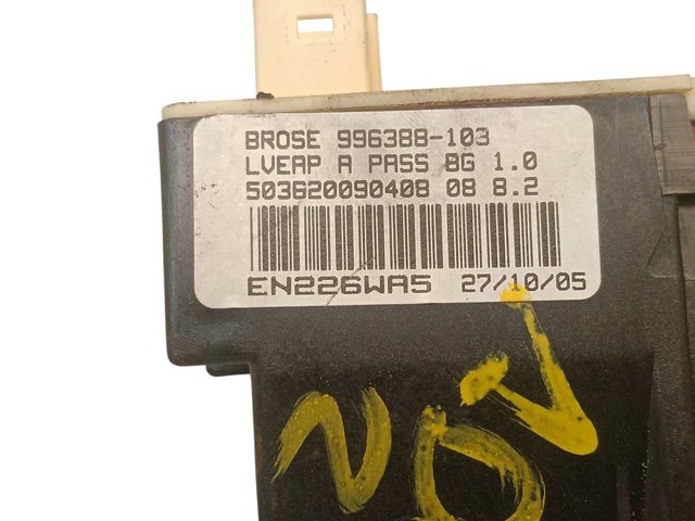 9634456880 Mecanismo de elevalunas de la puerta delantera derecha  disponible Utrera