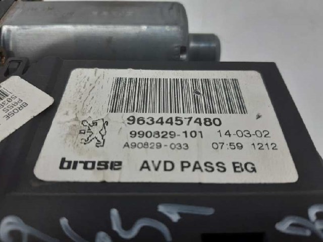 9634457480 Motor del elevalunas de la puerta delantera derecha  disponible Burgos