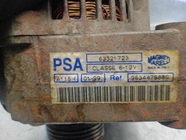 PEUGEOT 9634476880 Alternador comprar Pamplona