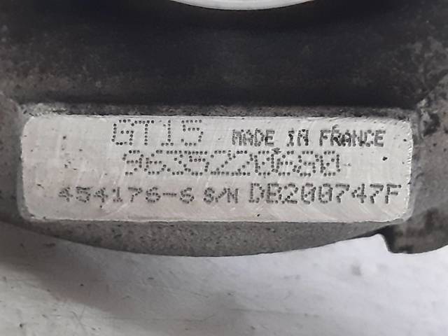 9635220680 PEUGEOT Turbocompresor  en stock Córdoba
