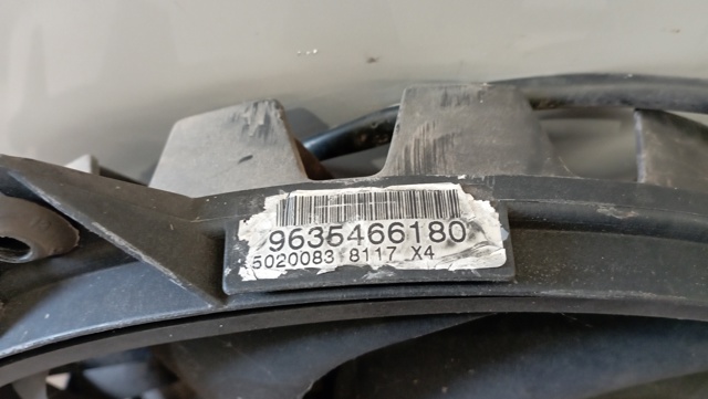 9635466180 Ventilador eléctrico de refrigeración completo izquierdo (motor y hélice)  comprar en Reus