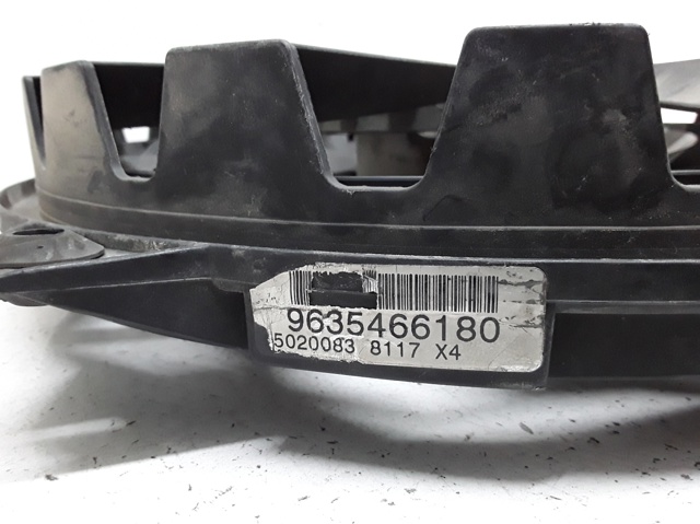 PEUGEOT 9635466180 Ventilador eléctrico de refrigeración completo izquierdo (motor y hélice) comprar Barcelona