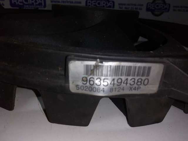 9635494380 Ventilador eléctrico de refrigeración completo izquierdo (motor y hélice) comprar Sevilla