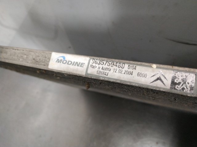 PEUGEOT 9635759480 Condensador de aire acondicionado  comprar en Albacete