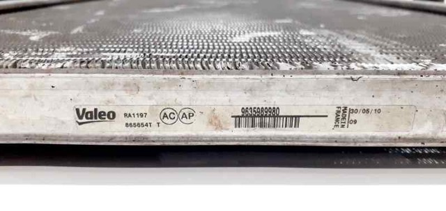 PEUGEOT 9635989980 Radiador  en stock Valencia