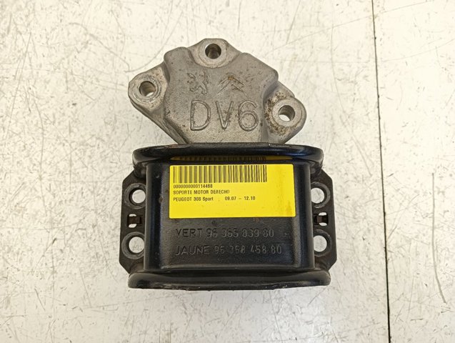 9636583980 PEUGEOT Soporte superior derecho del motor  en stock Gandía