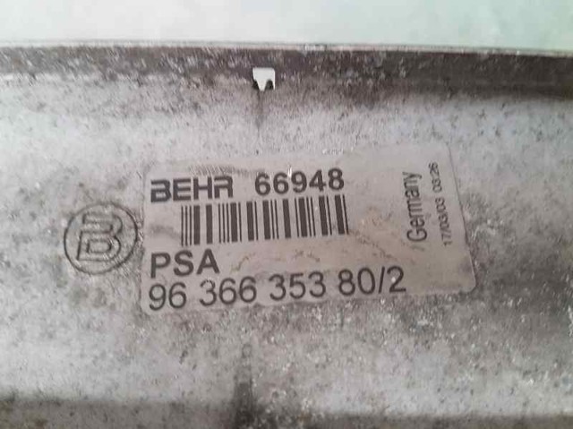 PEUGEOT 9636635380 Intercooler  comprar en Murcia