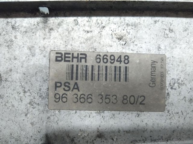 PEUGEOT 9636635380 Intercooler  comprar en Murcia