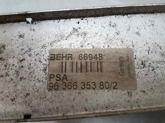 9636635380 PEUGEOT Intercooler  en stock Gandía