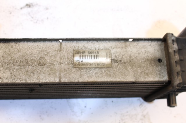 PEUGEOT 96366353802 Intercooler  en stock Terrassa