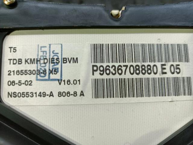 9636708880 PEUGEOT Cuadro instrumentos  en stock Gandía