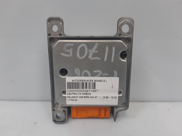 9636894080 PEUGEOT Módulo de control de airbag  comprar en Oviedo