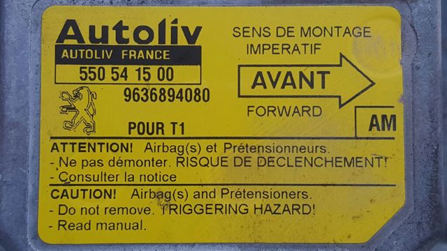 9636894080 Módulo de control de airbag  en stock Granada