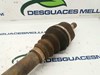 Árbol de transmisión delantero izquierdo 9637117780 PEUGEOT