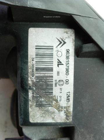 9638157980 Faro izquierdo  en stock Sabadell