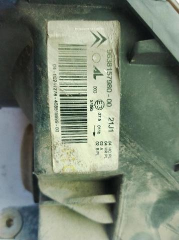 9638157980 Faro izquierdo  comprar en Reus