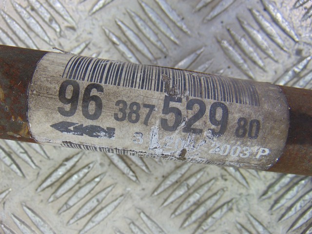PEUGEOT 9638752980 Semieje delantero derecho  en stock Terrassa