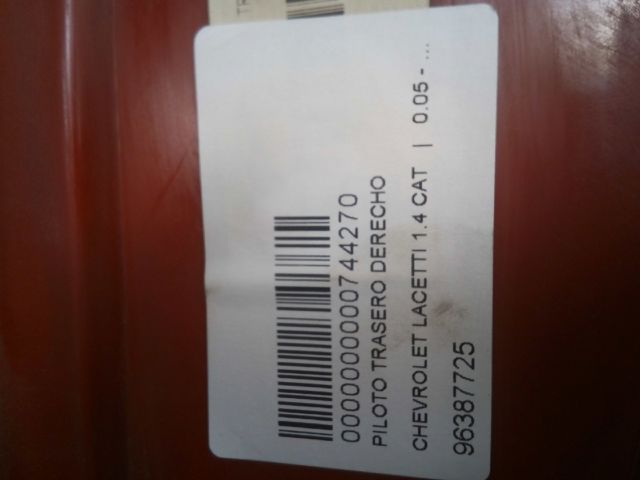96387725 GM Piloto trasero exterior derecho  comprar en Oviedo