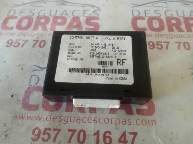 96407681 Módulo de alarma  comprar en Zaragoza