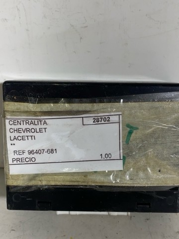 96407681 GM Módulo de alarma comprar Bilbao