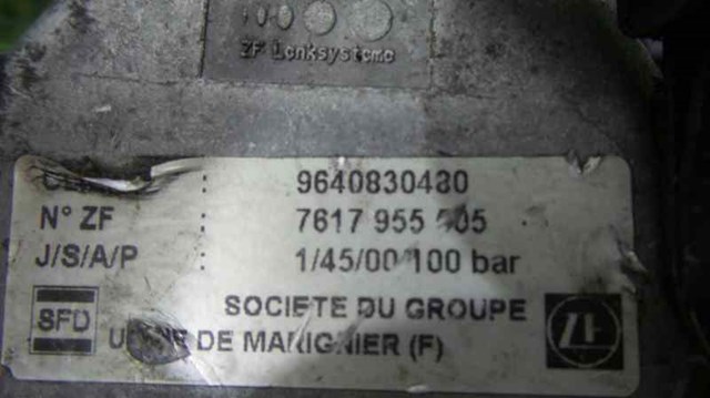 Bomba servodireccion para peugeot 406 (8b) (1998-2001) 9640830480