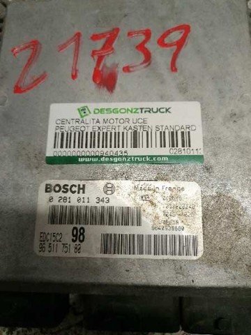 9640938680 PEUGEOT Unidad de control del motor (ECU)  disponible Ourense