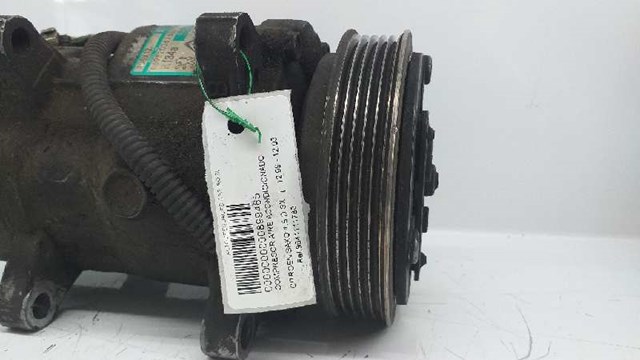 Compresor de aire acondicionado coche 9641111780 PEUGEOT