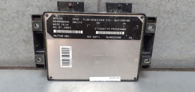 9641390180 PEUGEOT ECU  en stock Huelva