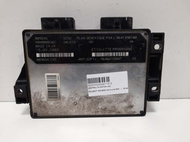 9641390180 PEUGEOT Unidad de control del motor (ECU)  comprar en Jaén