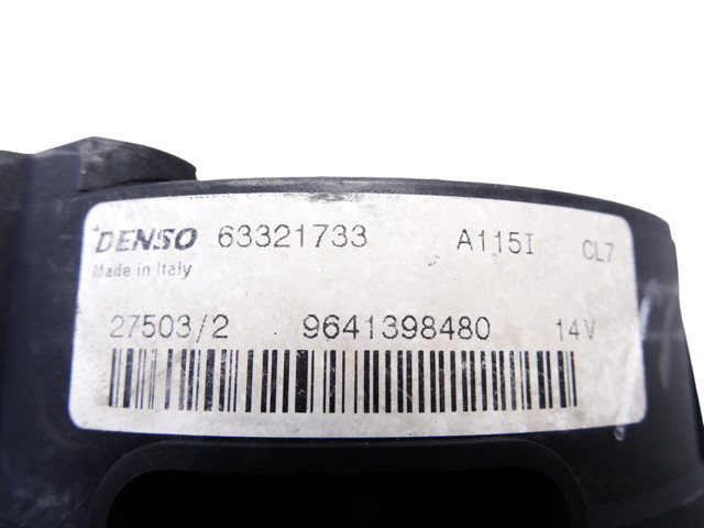 PEUGEOT 9641398480 Alternador  en stock Valencia