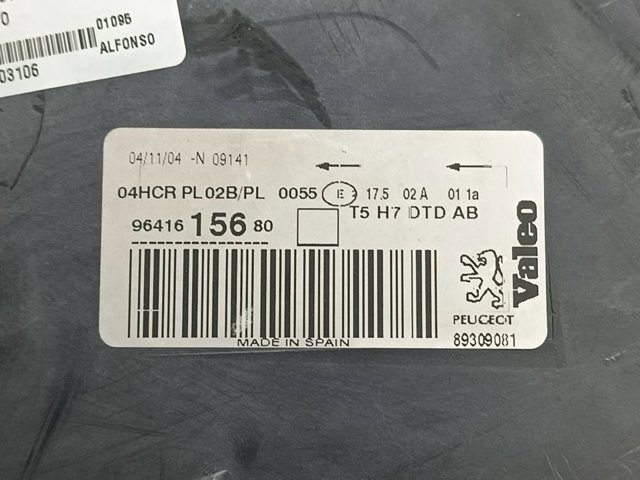 PEUGEOT 9641615680 Faro derecho comprar Tarragona