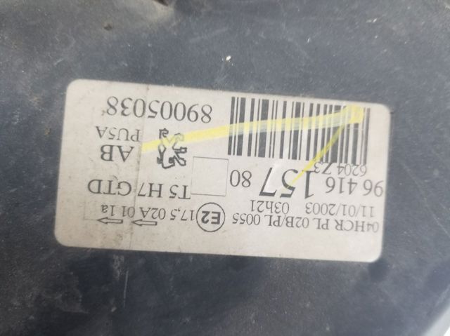 9641615780 PEUGEOT Faro izquierdo  en stock Córdoba