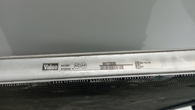 9641728380 PEUGEOT Radiador comprar Madrid