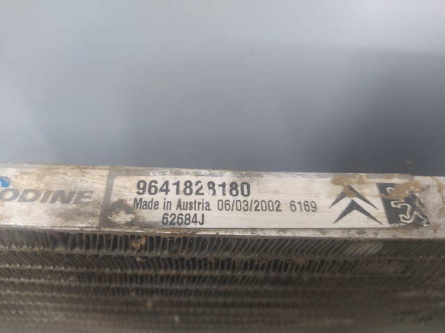 9641828180 PEUGEOT Condensador de aire acondicionado  comprar en Lleida