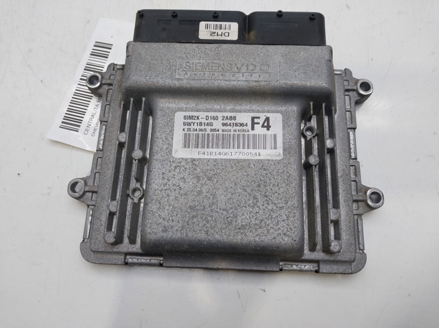 Módulo de control del motor (ECU) 96418364 GM/Chevrolet