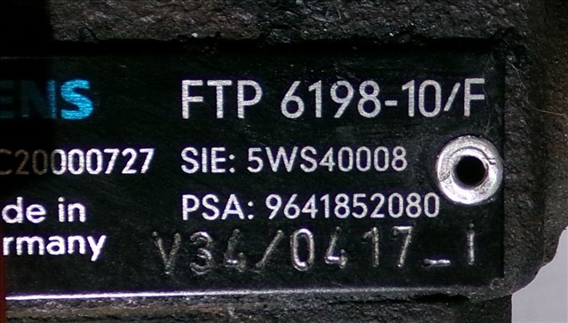 9641852080 FORD Bomba de alta presión de combustible  disponible Vigo