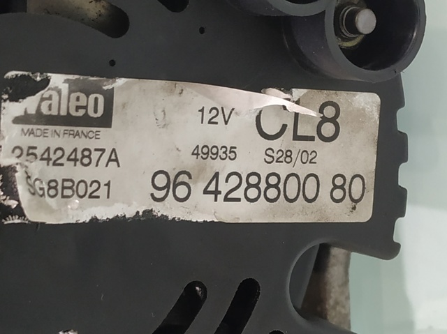 PEUGEOT 9642880080 Alternador  comprar en Ponferrada