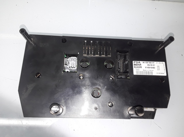 PEUGEOT 96430550XT Unidad de control aire acondicionado comprar Tarragona