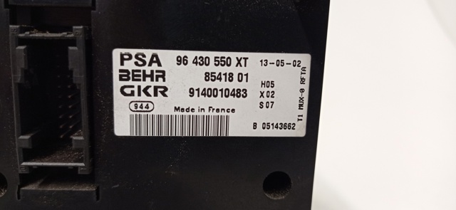 96430550XT Módulo de modos de calefacción/aire acondicionado  comprar en Zaragoza