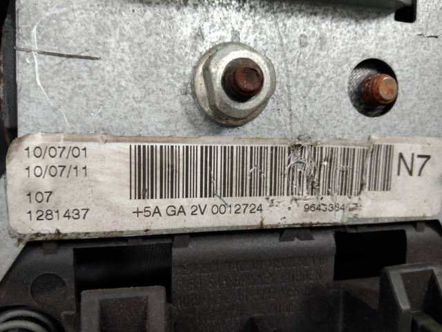 96433644ZL PEUGEOT Airbag del conductor  comprar en Oviedo