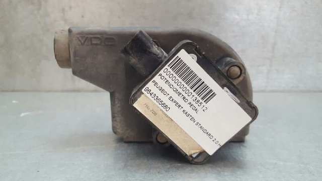 Potenciometro pedal para peugeot expert kasten standard 9643365680
