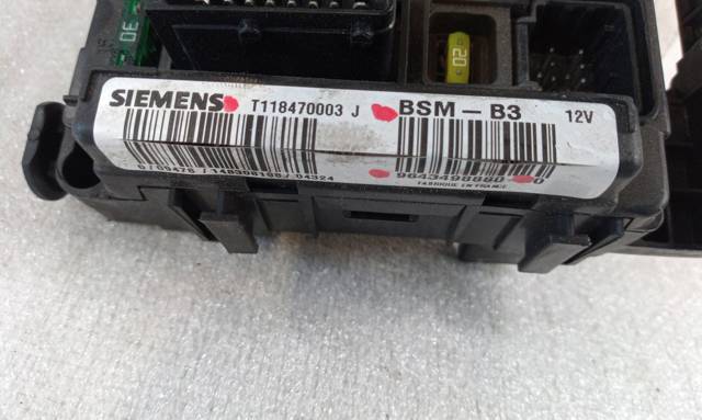 9643498880 PEUGEOT Caja de fusibles comprar Bilbao