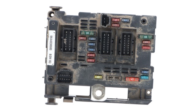 Caja de relés y fusibles 9644038680 PEUGEOT