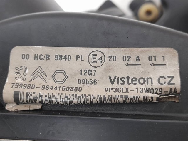 Faro derecho Peugeot Partner 1 5F