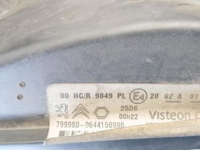 PEUGEOT 9644150980 Faro izquierdo  en stock Salamanca