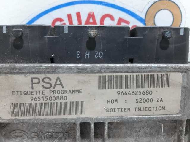 9644625680 PEUGEOT ECU comprar Bilbao